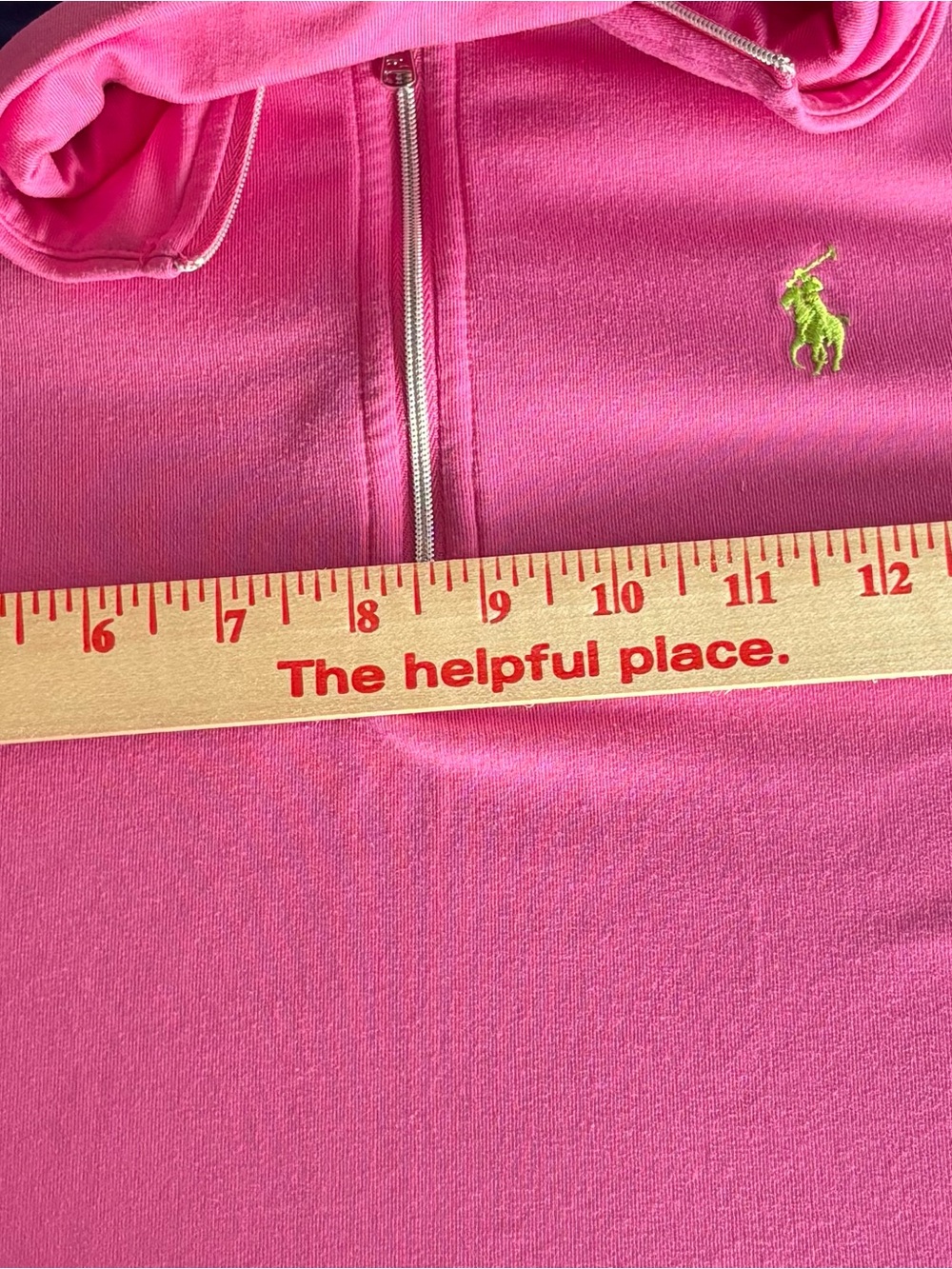 Ralph Lauren RLX Golf Power Stretch Quarter-Zip Performance Pullover Polo Pink S - Picture 12 of 15